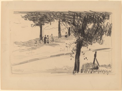 Under the Trees. Creator: George Benjamin Luks.