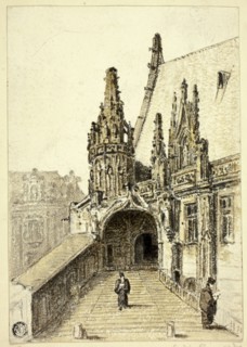 Palace of Justice, Rouen, n.d. Creator: Unknown.