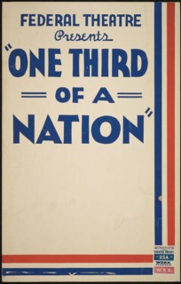 One Third of a Nation, [193-]. Creator: Unknown.