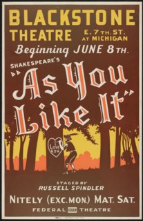 As You Like It, Chicago, 1939. Creator: Unknown.