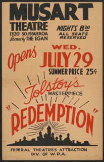 Redemption, Los Angeles, 1936. Creator: Unknown.