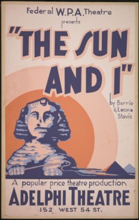The Sun and I, New York, 1937. Creator: Unknown.