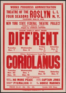 Diff'rent 1, Roslyn, NY, 1937. Creator: Unknown.