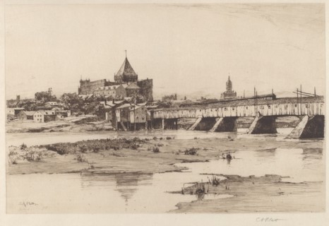 Hartford Bridge, 1885. Creator: Charles A Platt.