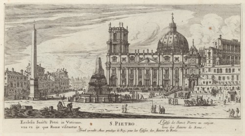 S. Pietro, 1640-1660. Creator: Israel Silvestre.