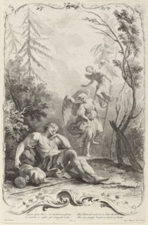 Jacob's Ladder, c. 1745. Creator: Joseph Wagner.