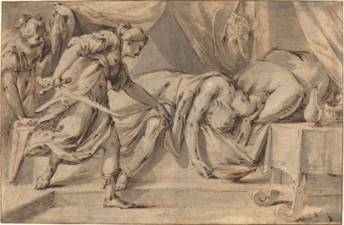 Judith and Holofernes. Creator: Hans von Aachen.