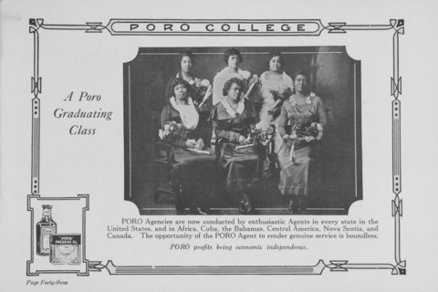 A Poro graduating class, 1922. Creator: Unknown.