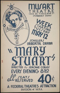Mary Stuart, Los Angeles, 1936. Creator: Unknown.