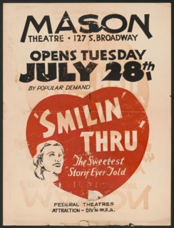 Smilin Thru, Los Angeles, 1936. Creator: Unknown.