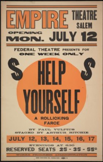 Help Yourself, Salem, MA, 1937. Creator: Unknown.