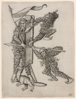 The Letter "K", c. 1466/1467. Creator: Master ES.