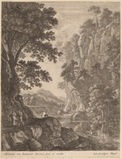 The Large Cascade. Creator: Herman van Swanevelt.