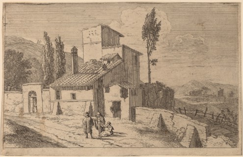 View of a Convent. Creator: Herman van Swanevelt.