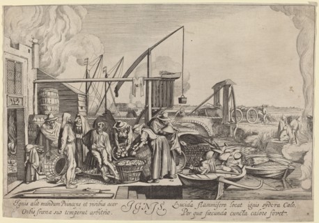 Ignis (Fire), 1622. Creator: Jan van de Velde II.