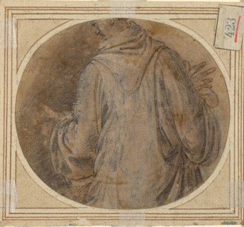 A Monk [verso], c. 1500. Creator: Fra Bartolomeo.