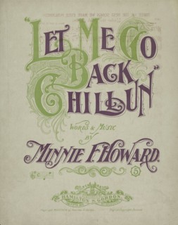 'Let me go back chillun', 1899. Creator: Unknown.