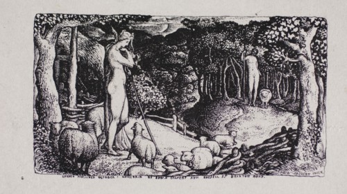 Ideal Pastoral Life, n.d. Creator: Edward Calvert.
