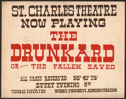 The Drunkard, New Orleans, 1939. Creator: Unknown.