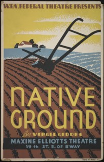 Native Ground, New York, [1937]. Creator: Unknown.