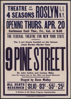 9 Pine Street, Roslyn, NY, 1939. Creator: Unknown.