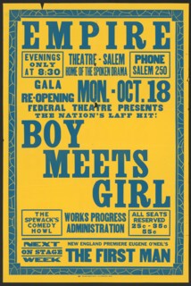 Boy Meets Girl, Salem, MA, 1937. Creator: Unknown.