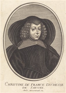 Christine of France. Creator: Balthasar Moncornet.