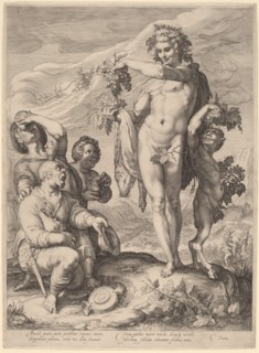 The Cult of Bacchus, 1596. Creator: Jan Saenredam.