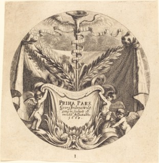 Title Page, 1665. Creator: Georg Andreas Wolfgang.