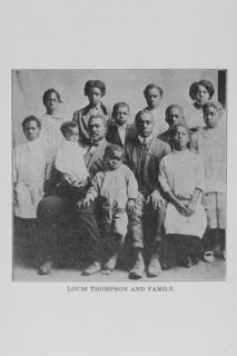 Louis Thompson and family, 1917. Creator: Unknown.