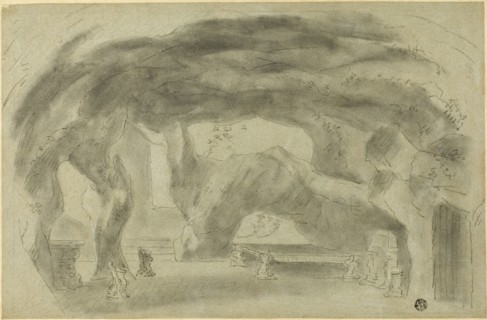 Interior of a Grotto, n.d. Creator: Richard Wilson.