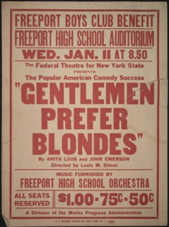 Gentlemen Prefer Blondes, [193-]. Creator: Unknown.