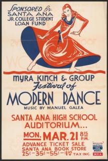 Festival of Modern Dance, [193-]. Creator: Unknown.