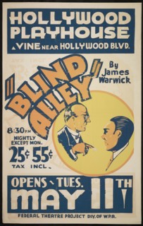 Blind Alley, Los Angeles, [193-]. Creator: Unknown.