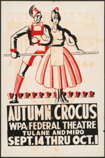 Autumn Crocus, New Orleans, 1938. Creator: Unknown.