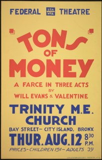 Tons of Money, New York, [1930s]. Creator: Unknown.