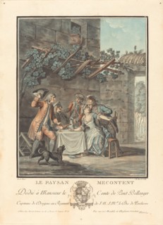 Le paysan mecontent. Creator: Jean Baptiste Morret.