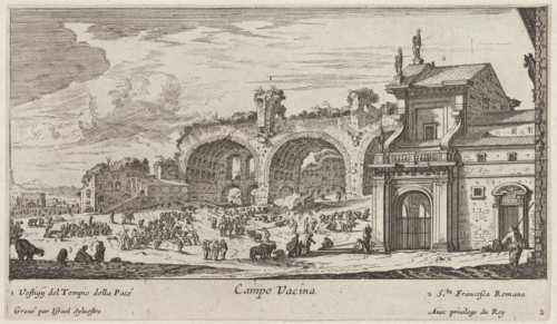 Campo Vacina, 1640-1660. Creator: Israel Silvestre.