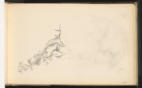 Branch in Flower, 1886/1889. Creator: Paul Cezanne.