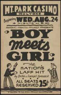 Boy Meets Girl, Holyoke, MA, 1938. Creator: Unknown.