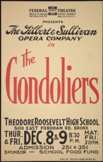 The Gondoliers, New York, [1930s]. Creator: Unknown.