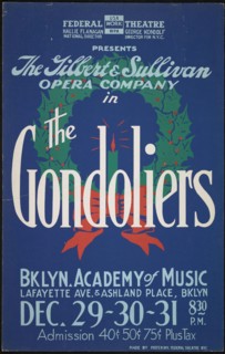 The Gondoliers, New York, [1930s]. Creator: Unknown.