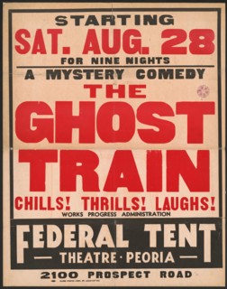 The Ghost Train, Peoria, IL, 1937. Creator: Unknown.