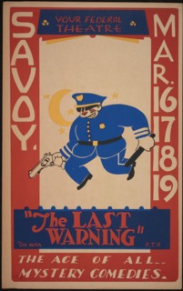 The Last Warning, San Diego, 1938. Creator: Unknown.