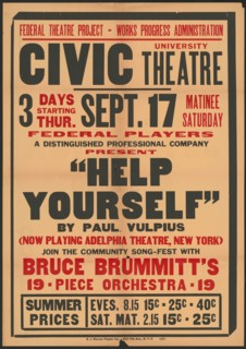 Help Yourself, Syracuse, NY, 1936. Creator: Unknown.