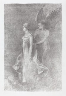 The Haunting (Hantise), 1893. Creator: Odilon Redon.