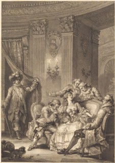 Le mari confesseur. Creator: Jean Baptiste Tilliard.