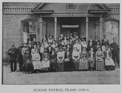 Junior Normal class- 1902-3, 1903. Creator: Unknown.