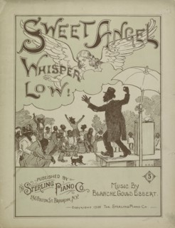 'Sweet angel, whisper low', 1900. Creator: A. H. C..
