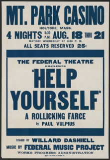 Help Yourself, Holyoke, MA, [193-]. Creator: Unknown.
